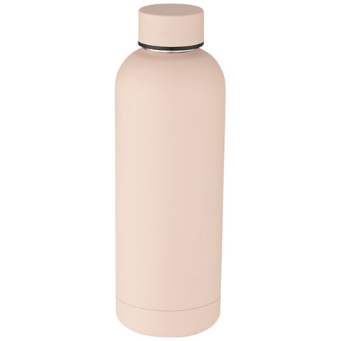 Spring 500 ml Kupfer-Vakuum Isolierflasche, Pale blush pink bedrucken, Art.-Nr. 10071240