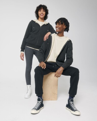 Hygger Sherpa - Dark Heather Grey - XXS bedrucken, Art.-Nr. STSU956C6512S