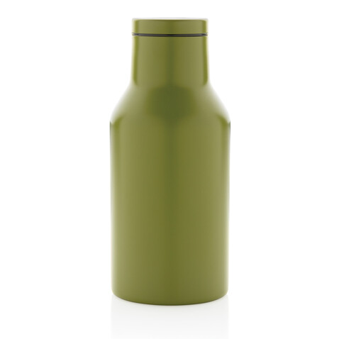 RCS recycelte Stainless Steel Kompakt-Flasche grün bedrucken, Art.-Nr. P433.197