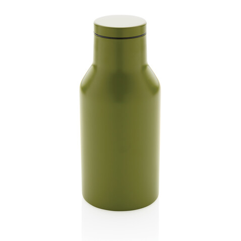 RCS recycelte Stainless Steel Kompakt-Flasche grün bedrucken, Art.-Nr. P433.197