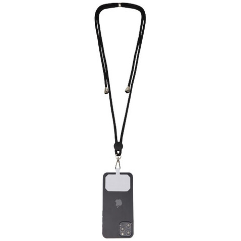 Kubi Smartphone Lanyard, weiss bedrucken, Art.-Nr. 12426301