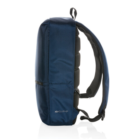 Impact AWARE™ 1200D 15,6-Zoll-Laptop-Rucksack navy blau, grau bedrucken, Art.-Nr. P762.815