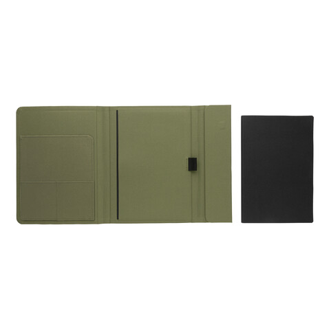 Impact Aware™ A5 Notebook mit Magnetverschluss grün bedrucken, Art.-Nr. P774.387