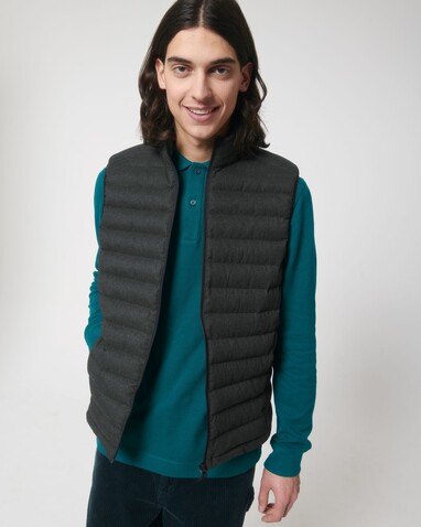 Stanley Climber Wool-Like - Dark Heather Grey - L bedrucken, Art.-Nr. STJM898C6511L