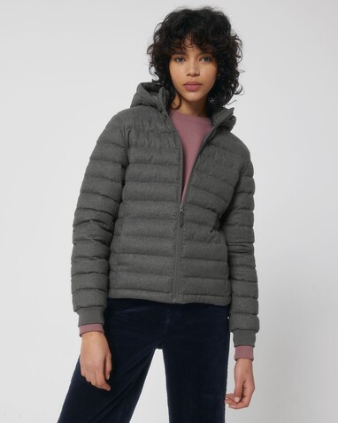 Stella Voyager Wool-Like - Deep Metal Heather Grey - XL bedrucken, Art.-Nr. STJW897C0941X