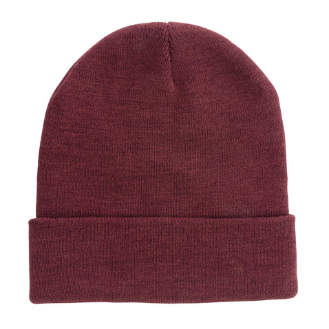 Impact Polylana® Beanie mit AWARE™ Tracer rot bedrucken, Art.-Nr. P453.344
