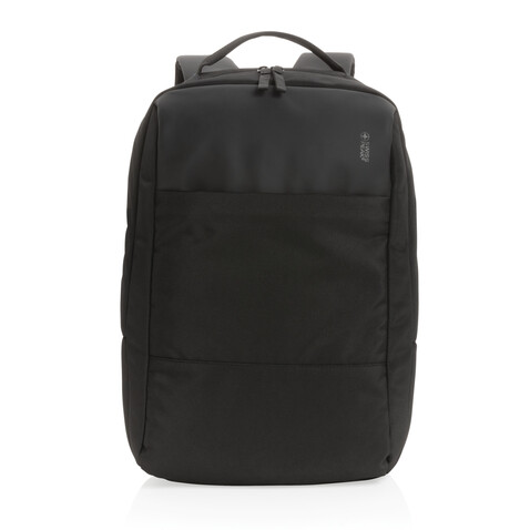 Swiss Peak AWARE™ RPET 15,6" Day-Pack schwarz bedrucken, Art.-Nr. P762.741 Swiss Peak AWARE™ RPET 15,6" Day-Pack schwarz bedrucken, Art.-Nr. P762.741