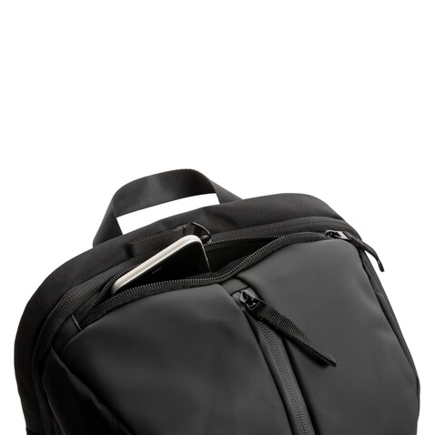 Swiss Peak AWARE™ RPET 15.6&quot; Work &amp; Gym Rucksack schwarz bedrucken, Art.-Nr. P762.771