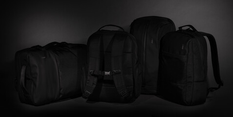 Swiss Peak AWARE™ RPET 15.6&quot; Work &amp; Gym Rucksack schwarz bedrucken, Art.-Nr. P762.771