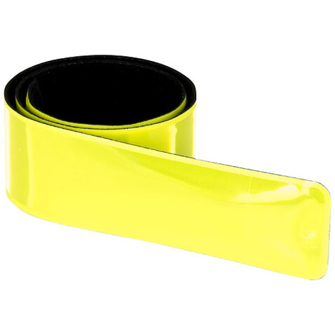 RFX™ Lynne 34 cm reflektierendes Sicherheits-Schnapparmband, neongelb bedrucken, Art.-Nr. 12205213