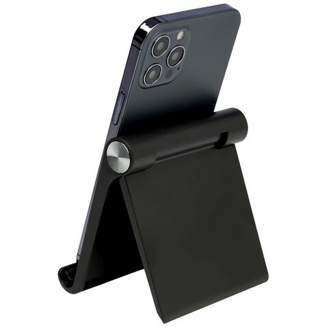 Resty Ständer für Smartphone und Tablet, schwarz bedrucken, Art.-Nr. 12426590