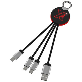 SCX.design C16 Kabel mit Leuchtlogo, rot, schwarz bedrucken, Art.-Nr. 2PX00221 SCX.design C16 Kabel mit Leuchtlogo, rot, schwarz bedrucken, Art.-Nr. 2PX00221