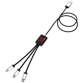 SCX.design C17 Easy to Use Ladekabel mit Leuchtlogo, rot, schwarz bedrucken, Art.-Nr. 2PX00321 SCX.design C17 Easy to Use Ladekabel mit Leuchtlogo, rot, schwarz bedrucken, Art.-Nr. 2PX00321