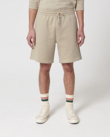 Boarder Dry - Die Unisex-Joggingshorts mit trockenem Griff - Desert Dust - S bedrucken, Art.-Nr. STBU944C0281S