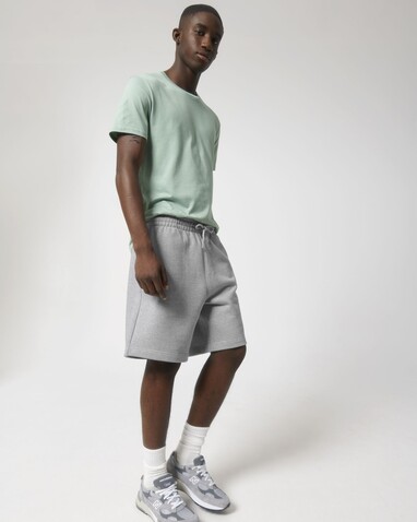 Boarder Dry - Die Unisex-Joggingshorts mit trockenem Griff - Heather Grey - XXL bedrucken, Art.-Nr. STBU944C2502X