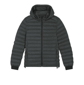 Stanley Voyager Wool-Like - Wollähnliche wattierte Herrenjacke - Dark Heather Grey - 3XL bedrucken, Art.-Nr. STJM889C6513X