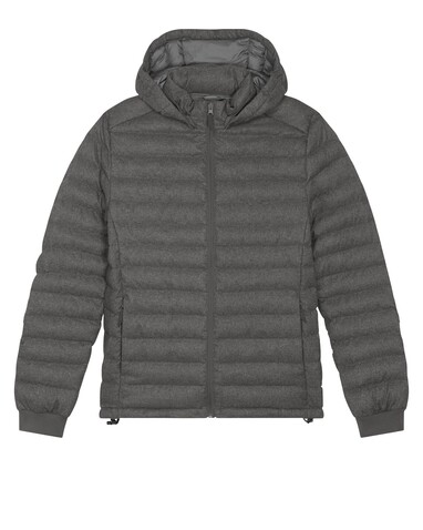 Stanley Voyager Wool-Like - Wollähnliche wattierte Herrenjacke - Deep Metal Heather Grey - XL bedrucken, Art.-Nr. STJM889C0941X