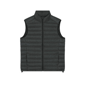 Stanley Climber Wool-Like - Wollähnliche Herrenweste - Dark Heather Grey - 3XL bedrucken, Art.-Nr. STJM898C6513X
