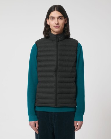 Stanley Climber Wool-Like - Dark Heather Grey - L bedrucken, Art.-Nr. STJM898C6511L