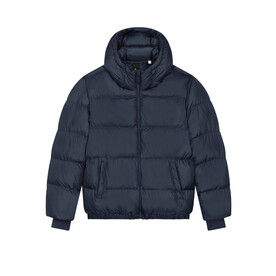 Puffer - Die Oversized Unisex-Steppjacke - French Navy - 3XL bedrucken, Art.-Nr. STJU840C7273X
