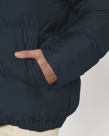 Puffer - French Navy - XXL bedrucken, Art.-Nr. STJU840C7272X