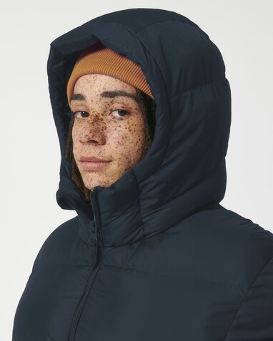Puffer - Die Oversized Unisex-Steppjacke - French Navy - L bedrucken, Art.-Nr. STJU840C7271L