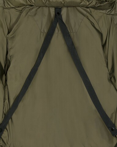 Puffer - Die Oversized Unisex-Steppjacke - British Khaki - S bedrucken, Art.-Nr. STJU840C0081S