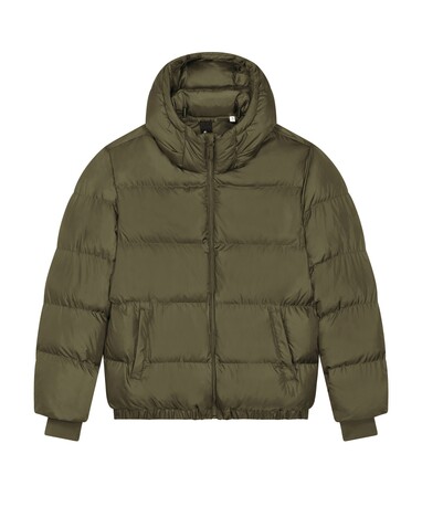 Puffer - Die Oversized Unisex-Steppjacke - British Khaki - XXL bedrucken, Art.-Nr. STJU840C0082X