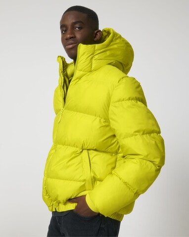 Puffer - Lime Flash - M bedrucken, Art.-Nr. STJU840C0821M