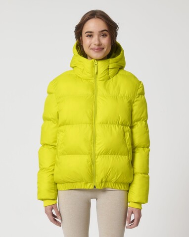 Puffer - Lime Flash - M bedrucken, Art.-Nr. STJU840C0821M