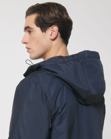 Padded Parker - Der Unisex-Parka wattiert - French Navy - S bedrucken, Art.-Nr. STJU841C7271S