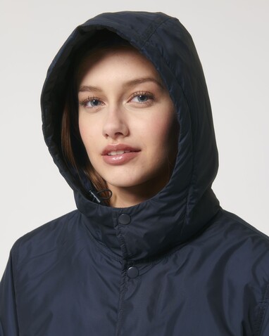 Padded Parker - Der Unisex-Parka wattiert - French Navy - S bedrucken, Art.-Nr. STJU841C7271S