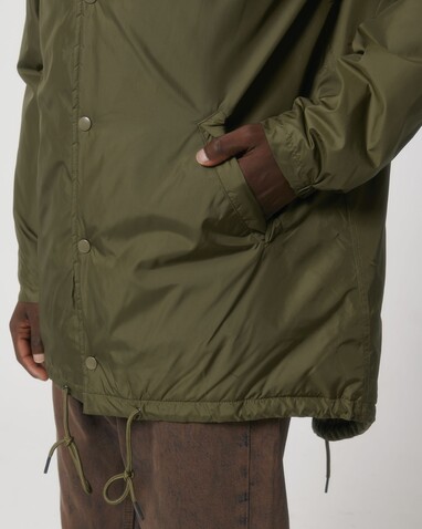 Padded Parker - British Khaki - XL bedrucken, Art.-Nr. STJU841C0081X