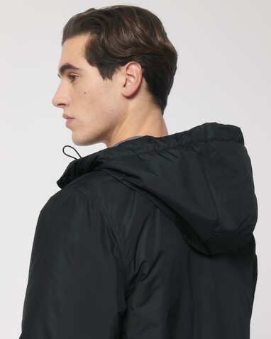 Padded Parker - Black - XXL bedrucken, Art.-Nr. STJU841C0022X