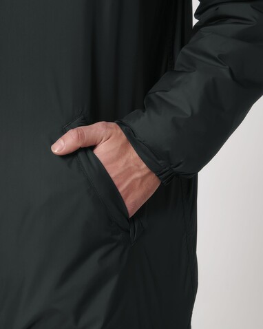 Padded Parker - Black - XXL bedrucken, Art.-Nr. STJU841C0022X