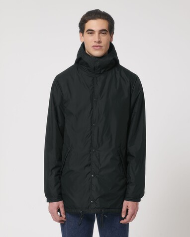 Padded Parker - Black - XXL bedrucken, Art.-Nr. STJU841C0022X