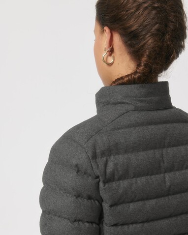 Stella Voyager Wool-Like - Deep Metal Heather Grey - XL bedrucken, Art.-Nr. STJW897C0941X
