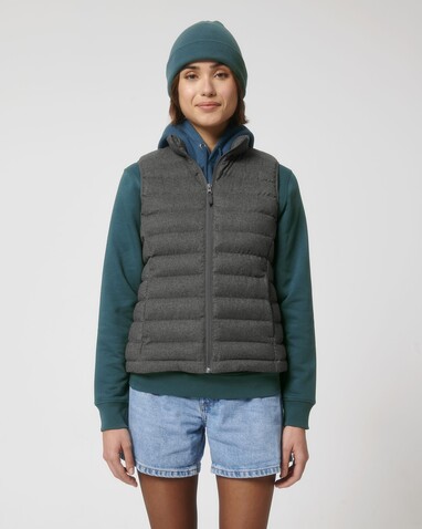 Stella Climber Wool-Like - Deep Metal Heather Grey - S bedrucken, Art.-Nr. STJW899C0941S