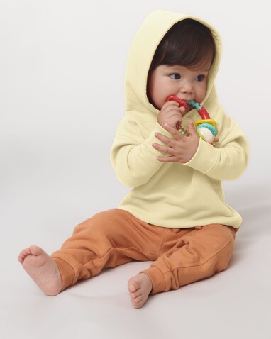 Baby Cruiser - Der Iconic Baby-Hoodie - Butter - 18-24 m/86-92cm bedrucken, Art.-Nr. STSB919C078B4