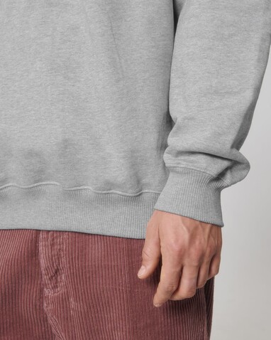 Miller Dry - Das Boxy Unisex-Sweatshirt mit kurzem Reißverschluss und trockenem Griff - Heather Grey - S bedrucken, Art.-Nr. STSU795C2501S Miller Dry - Das Boxy Unisex-Sweatshirt mit kurzem Reißverschluss und trockenem Griff - Heather Grey - S bedrucken, Art.-Nr. STSU795C2501S