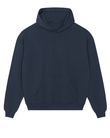 Cooper Dry - Der Boxy Unisex-Hoodie mit trockenem Griff - French Navy - XXL bedrucken, Art.-Nr. STSU797C7272X