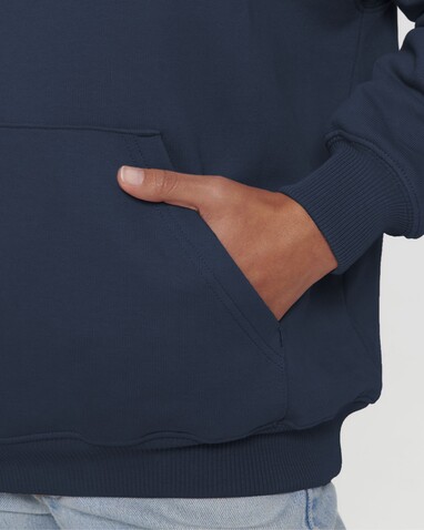 Cooper Dry - Kastiger Unisex-Hoodie mit trockener Haptik - French Navy - 3XL bedrucken, Art.-Nr. STSU797C7273X