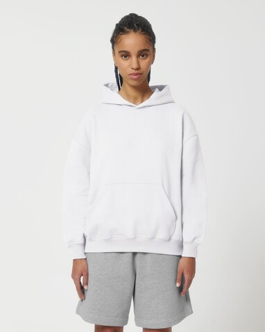 Cooper Dry - Der Boxy Unisex-Hoodie mit trockenem Griff - White - L bedrucken, Art.-Nr. STSU797C0011L Cooper Dry - Der Boxy Unisex-Hoodie mit trockenem Griff - White - L bedrucken, Art.-Nr. STSU797C0011L