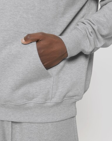 Cooper Dry - Der Boxy Unisex-Hoodie mit trockenem Griff - Heather Grey - XS bedrucken, Art.-Nr. STSU797C250XS Cooper Dry - Der Boxy Unisex-Hoodie mit trockenem Griff - Heather Grey - XS bedrucken, Art.-Nr. STSU797C250XS