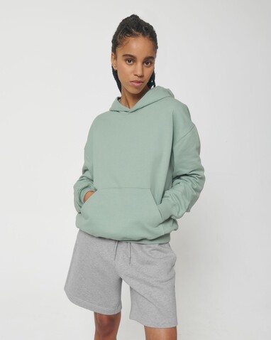 Cooper Dry - Der Boxy Unisex-Hoodie mit trockenem Griff - Aloe - XS bedrucken, Art.-Nr. STSU797C089XS Cooper Dry - Der Boxy Unisex-Hoodie mit trockenem Griff - Aloe - XS bedrucken, Art.-Nr. STSU797C089XS