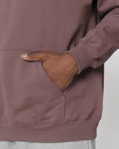 Cooper Dry - Der Boxy Unisex-Hoodie mit trockenem Griff - Kaffa Coffee - XS bedrucken, Art.-Nr. STSU797C085XS