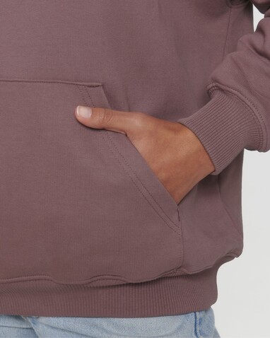 Cooper Dry - Der Boxy Unisex-Hoodie mit trockenem Griff - Kaffa Coffee - XXS bedrucken, Art.-Nr. STSU797C0852S