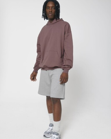 Cooper Dry - Der Boxy Unisex-Hoodie mit trockenem Griff - Kaffa Coffee - XL bedrucken, Art.-Nr. STSU797C0851X