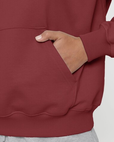 Cooper Dry - Der Boxy Unisex-Hoodie mit trockenem Griff - Red Earth - XS bedrucken, Art.-Nr. STSU797C086XS Cooper Dry - Der Boxy Unisex-Hoodie mit trockenem Griff - Red Earth - XS bedrucken, Art.-Nr. STSU797C086XS