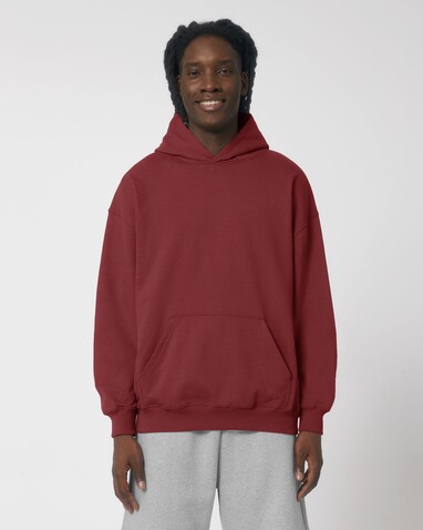 Cooper Dry - Der Boxy Unisex-Hoodie mit trockenem Griff - Red Earth - L bedrucken, Art.-Nr. STSU797C0861L